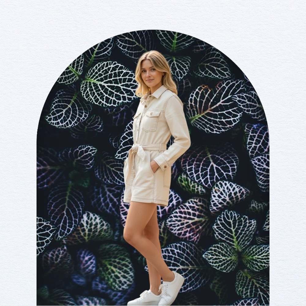 Vintage Y2K Rhythm Cream Women's Jacket - Picture 9 of 13